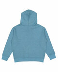 LAT 2296 Youth Pullover Fleece Hoodie Back Thumbnail