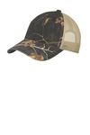 Port Authority C929 Unstructured Camouflage Mesh Back Cap Front Thumbnail