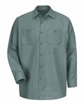Red Kap SP14 Long Sleeve Industrial Work Shirt Front Thumbnail