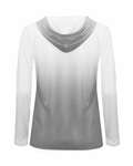 Badger Sport 4208 Ombre Hood Women's Tee Back Thumbnail