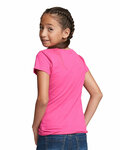Next Level N3710 Youth Girls’ Princess T-Shirt Back Thumbnail