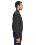 threadfast apparel 395j unisex bomber jacket Side Thumbnail