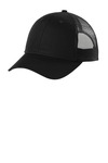 Port Authority C402LP Low-Profile Snapback Trucker Cap Front Thumbnail