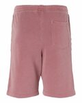 independent trading co. prm50stpd pigment-dyed fleece shorts Back Thumbnail