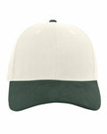 Pacific Headwear 101C Brushed Cotton Twill Hook-And-Loop Adjustable Cap Front Thumbnail