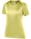augusta sportswear 2792 ladies attain wicking raglan sleeve tee Front Thumbnail