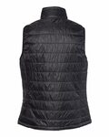 independent trading co. exp220pfv women's puffer vest Back Thumbnail