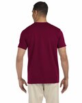Gildan G640 Adult Softstyle® T-Shirt Back Thumbnail