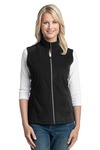 port authority l226 ladies microfleece vest Front Thumbnail