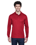 CORE365 88192 Men's Pinnacle Performance Long-Sleeve Piqué Polo Front Thumbnail