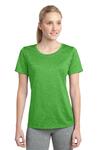 Sport-Tek LST360 Ladies Heather Contender ™ Scoop Neck Tee Front Thumbnail