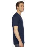 American Apparel 2456 Fine Jersey S/S V Neck Side Thumbnail