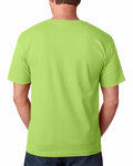 bayside ba5040 adult 5.4 oz., 100% cotton t-shirt Back Thumbnail