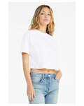 Bella + Canvas 6482 FWD Fashion Ladies' Jersey Cropped T-Shirt Side Thumbnail