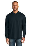 CornerStone CS440LSH Workwear Pro Long Sleeve Hooded Tee Front Thumbnail