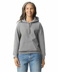 gildan sf500 adult softstyle® fleece pullover hooded sweatshirt Front Thumbnail
