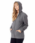 Alternative 8805PF Eco-Cozy Fleece Zip Hoodie Side Thumbnail