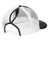 Port Authority LC401 Snapback Ponytail Trucker Cap Back Thumbnail