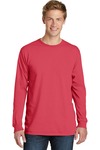 Port & Company PC099LS Beach Wash ™ Garment-Dyed Long Sleeve Tee Front Thumbnail