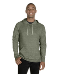 Jerzees 90MR Snow Heather French Terry Raglan Hoodie Front Thumbnail