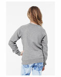 Bella + Canvas 3901Y Youth Sponge Fleece Raglan Sweatshirt Back Thumbnail