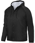 augusta sportswear ag3102 unisex hooded coach's jacket Front Thumbnail