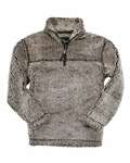 Boxercraft Q10 Unisex Sherpa Fleece Quarter-Zip Pullover Front Thumbnail
