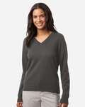 Devon & Jones DG445W Women's New Classic V-Neck Sweater Front Thumbnail