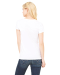 Bella + Canvas B6005 Ladies' Jersey Short-Sleeve V-Neck T-Shirt Back Thumbnail