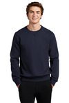 sport-tek st266 crewneck sweatshirt Front Thumbnail