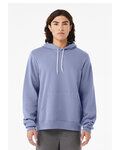 Bella + Canvas 3719 Unisex Sponge Fleece Pullover Hoodie Front Thumbnail