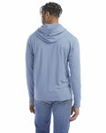 comfortwash by hanes gdh280 unisex jersey hooded sweatshirt Back Thumbnail