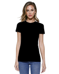 StarTee ST1410 Ladies' CVC Crew Neck T-shirt Back Thumbnail