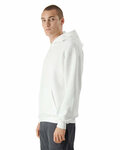 american apparel rf498 unisex reflex fleece pullover hooded sweatshirt Side Thumbnail