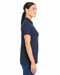 Harriton M205W Ladies' Valiant Cotton Snag Protect Polo Side Thumbnail