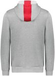 augusta sportswear 6866 youth three-season fleece pullover hoodie Back Thumbnail