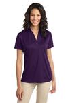 Port Authority L540 Ladies Silk Touch™ Performance Polo Front Thumbnail