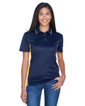 UltraClub 8406L Ladies' Cool & Dry Sport Two-Tone Polo Back Thumbnail