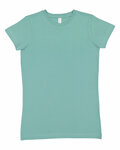 LAT 3616 Ladies Fitted Fine Jersey Tee Front Thumbnail
