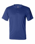 badger sport b7930 adult b-core henley tee Front Thumbnail