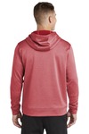 sport-tek st264 posicharge ® sport-wick ® heather fleece hooded pullover Back Thumbnail