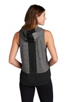 Sport-Tek LST410 Ladies PosiCharge ® Tri-Blend Wicking Draft Hoodie Tank Back Thumbnail