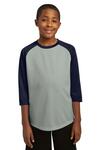 sport-tek yst205 youth posicharge® baseball jersey Front Thumbnail