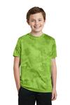 Sport-Tek YST370 Youth CamoHex Tee Front Thumbnail