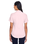 harriton m570w ladies' bahama cord camp shirt Back Thumbnail