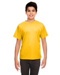 UltraClub 8420Y Youth Cool & Dry Sport Performance Interlock T-Shirt Front Thumbnail