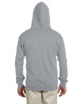 Jerzees 993 Adult 8 oz. NuBlend® Fleece Full-Zip Hooded Sweatshirt Back Thumbnail