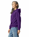 gildan sf500 adult softstyle® fleece pullover hooded sweatshirt Side Thumbnail