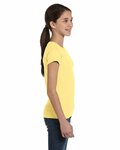 LAT 2616 Girls' Fine Jersey T-Shirt Side Thumbnail