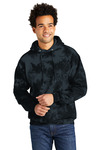 Port & Company PC144 Crystal Tie-Dye Pullover Hoodie Front Thumbnail